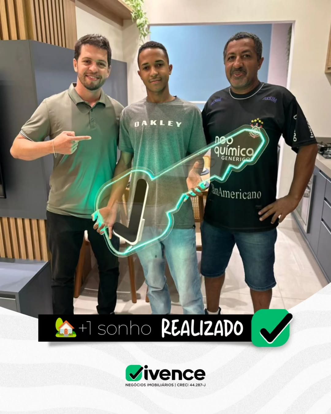 Parabéns, Gleiton! É uma honra participar deste momento tão especial na sua vida. O Green Life,